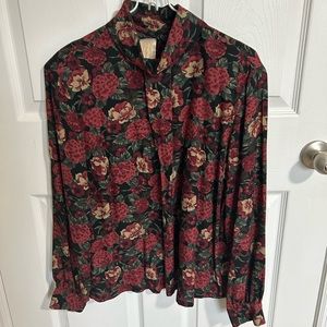 Vintage Country Sophisticates by Pendleton 2 piece skirt and blouse set Size 10